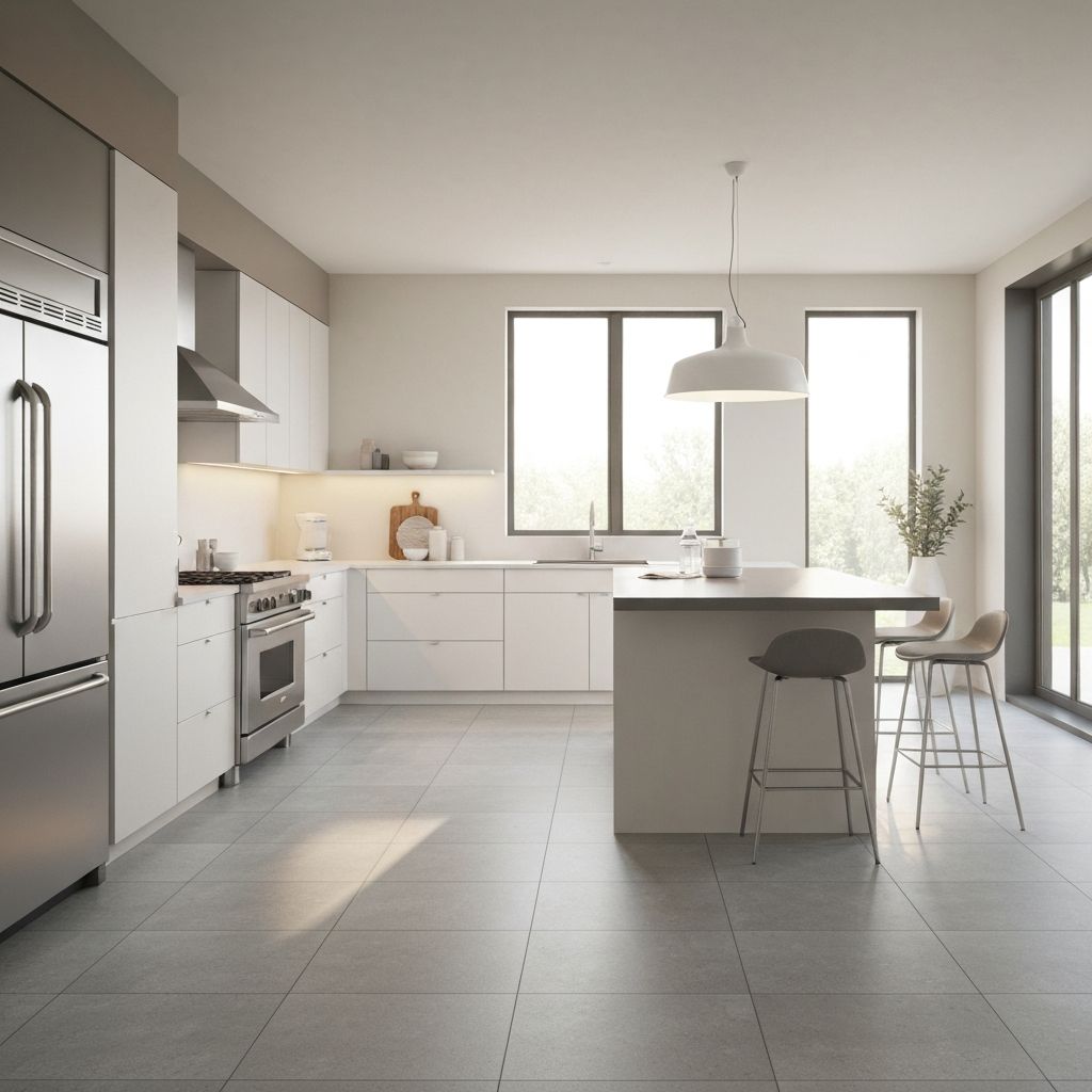 현대적인 주방 인테리어